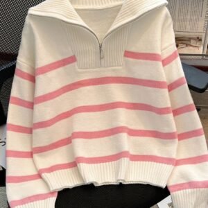 Striped Pullover Sweater
