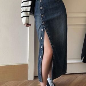 Denim skirt